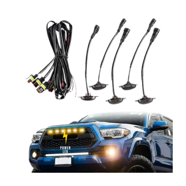 DRL Parrilla 5 Leds