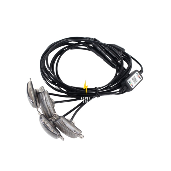 DRL Parrilla RGB Bluetooth 5 Leds - Imagen 4