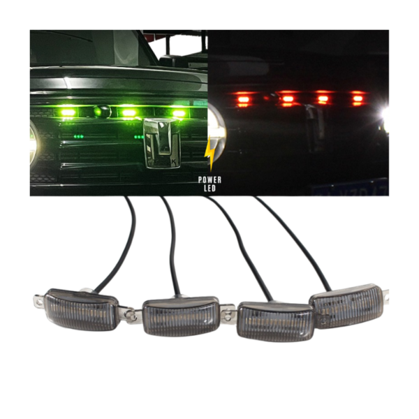 DRL Parrilla RGB Bluetooth 5 Leds - Imagen 2