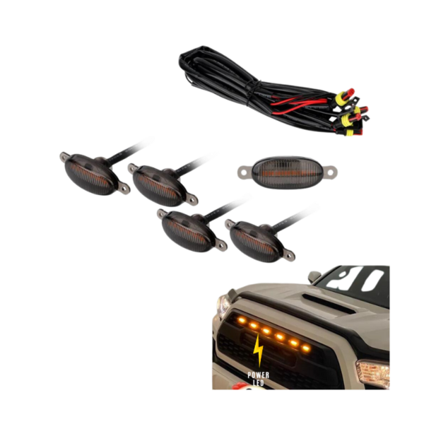 DRL Parrilla 5 Leds - Imagen 2