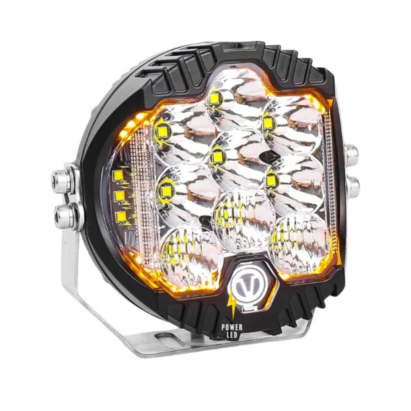 Halógeno Finder 7" con DRL naranja
