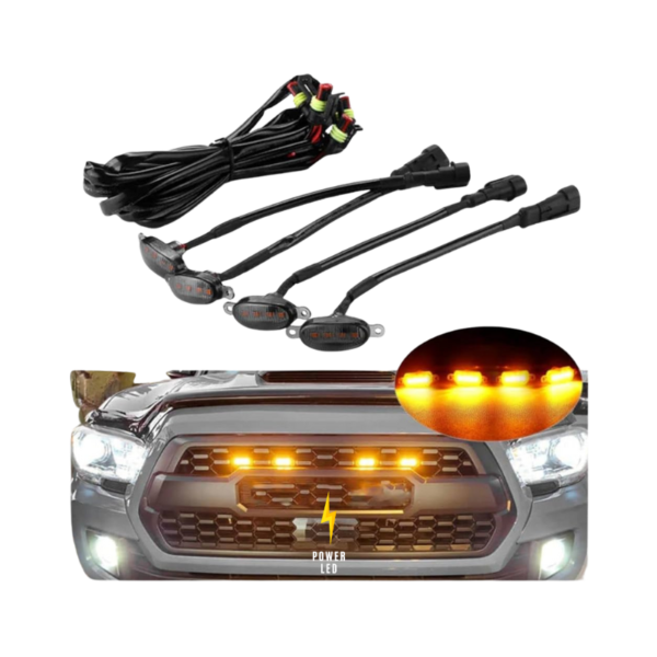 DRL Parrilla 4 Leds - Imagen 4