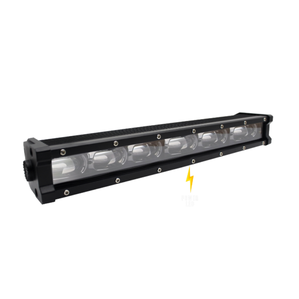 Barra LED Lupa 6D. DRL Naranja. 35 Pulgadas