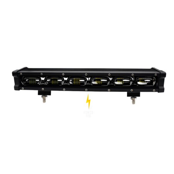 Barra LED Lupa 6D. DRL Naranja. 35 Pulgadas - Imagen 3